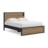 Kozmour Queen Bookcase Complete Bed Frame