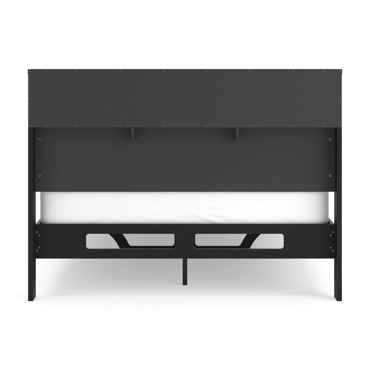 Kozmour Queen Bookcase Complete Bed Frame