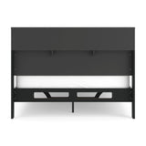 Kozmour Queen Bookcase Complete Bed Frame