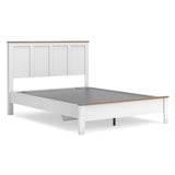 Kerisden Queen Panel Complete Bed Frame