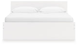 Onita King Panel Platform Bed with Storage