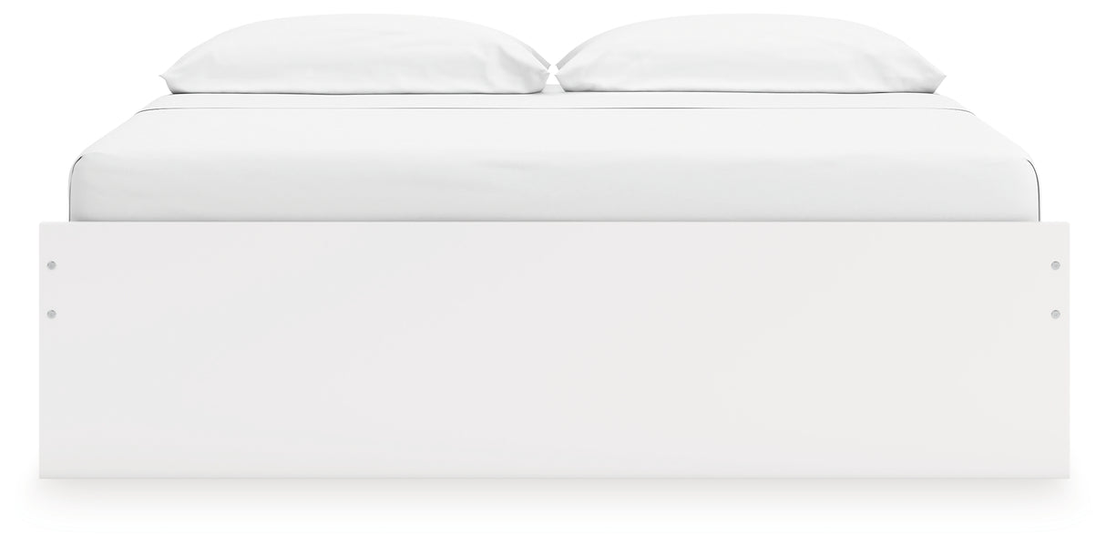 Onita King Platform Bed with 1 Side Storage