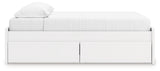 Onita King Platform Bed with 1 Side Storage