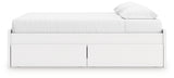 Onita King Platform Bed with 2 Side Storage