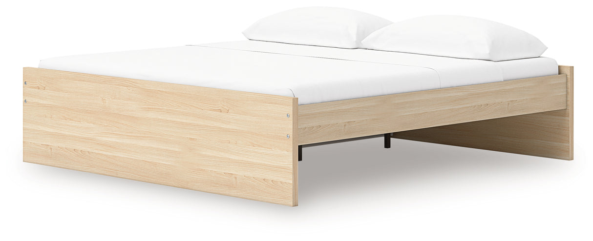 Onita King Platform Bed with 1 Side Storage