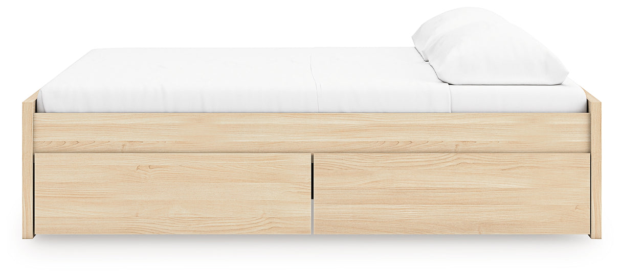 Onita King Platform Bed with 2 Side Storage