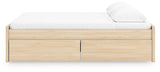 Onita King Platform Bed with 2 Side Storage