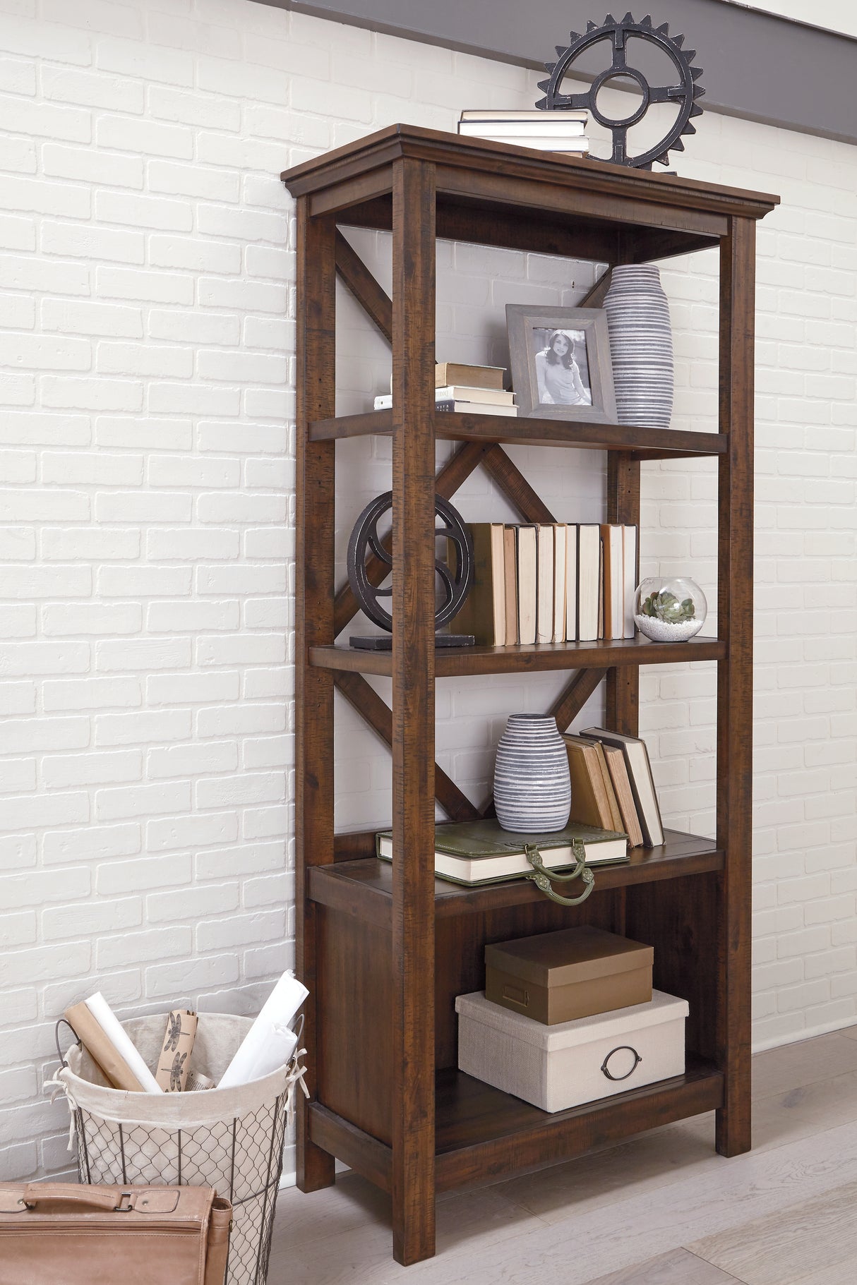 Baldridge 75\" Bookcase