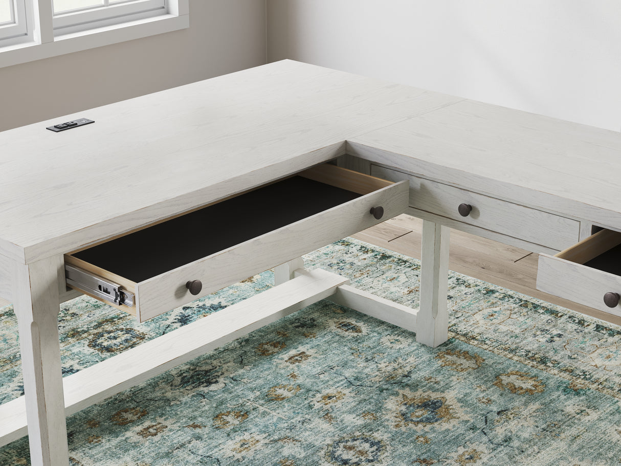 Robbinsdale L-Shaped Home Office Desk