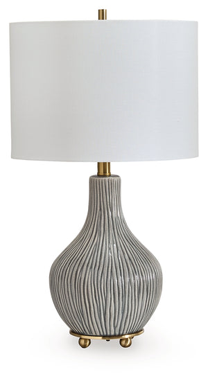 Gray/Gold Finish