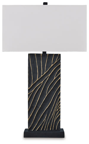 Black/Gold Finish