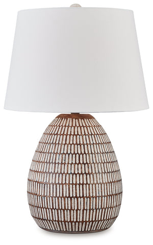 Beige/White