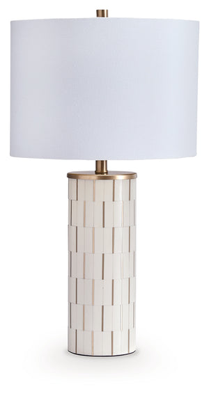 White/Gold Finish