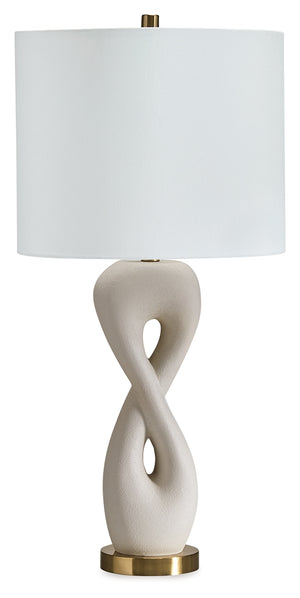 White/Gold Finish