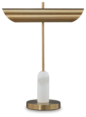 Gold Finish/White