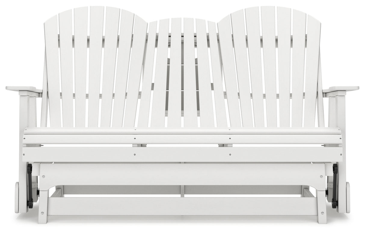 Hyland Wave Outdoor Glider Loveseat
