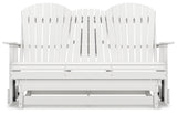 Hyland Wave Outdoor Glider Loveseat
