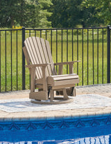 Hyland Wave Outdoor Swivel Glider Chair