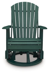 Shell Beach Outdoor Swivel Glider Chair