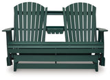 Shell Beach Outdoor Loveseat Glider