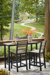 Shoreline Beach Outdoor Counter Table and 2 Barstools