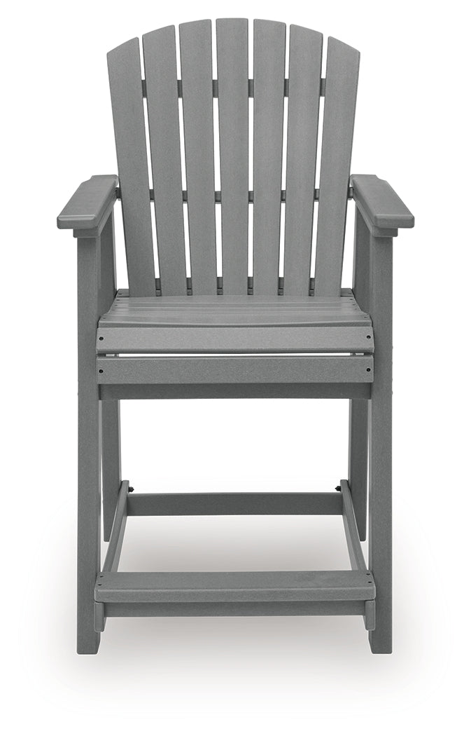 Sanctuary Beach Outdoor Counter Height Bar Stool (Set of 2)