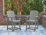 Sanctuary Beach Outdoor Counter Height Bar Stool (Set of 2)