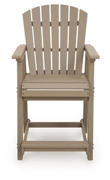 Seacliff Beach Outdoor Counter Height Bar Stool (Set of 2)
