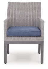 Half Moon Beach Outdoor Arm Chair with Cushion (Set of 2)
