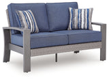 Half Moon Beach Outdoor Loveseat with Cushion