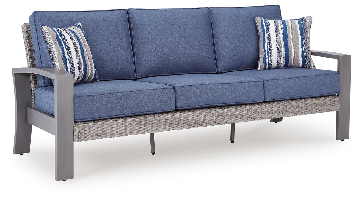 Half Moon Beach Outdoor Sofa with Cushion