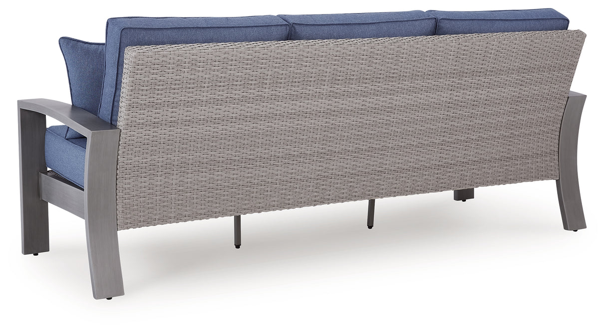 Half Moon Beach Outdoor Sofa with Cushion