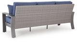 Half Moon Beach Outdoor Sofa with Cushion