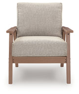 Grover Beach Outdoor Lounge Chair with Cushion (Set of 2)