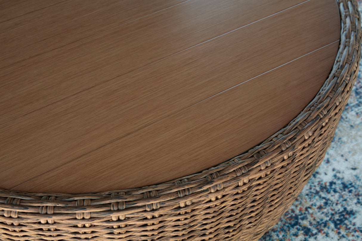 Double Point Outdoor Coffee Table