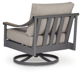 Ocean Beach Outdoor Swivel Lounge with Cushion