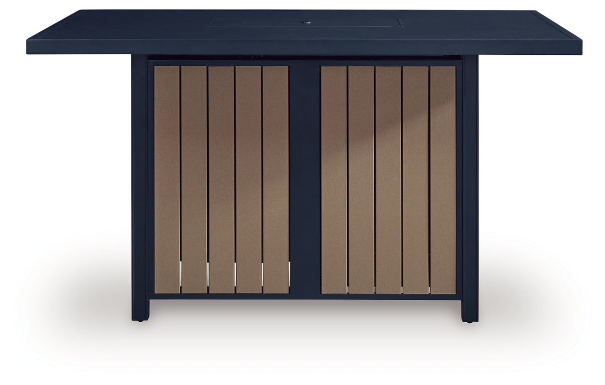East Beach Outdoor Bar Table with Fire Pit