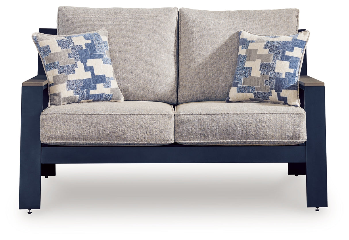 East Beach Outdoor Loveseat with Cushion