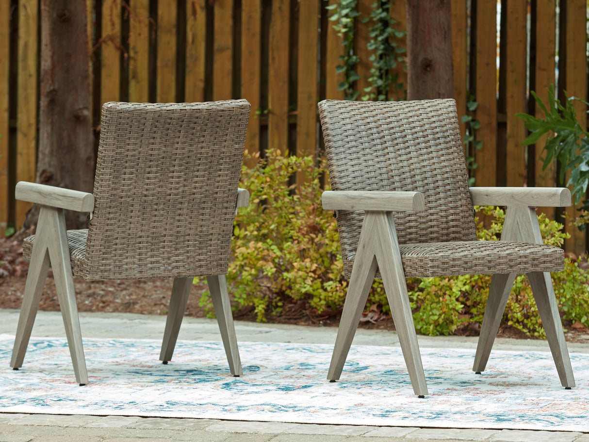 Cliff Trails Outdoor Arm Chair (Set of 2)