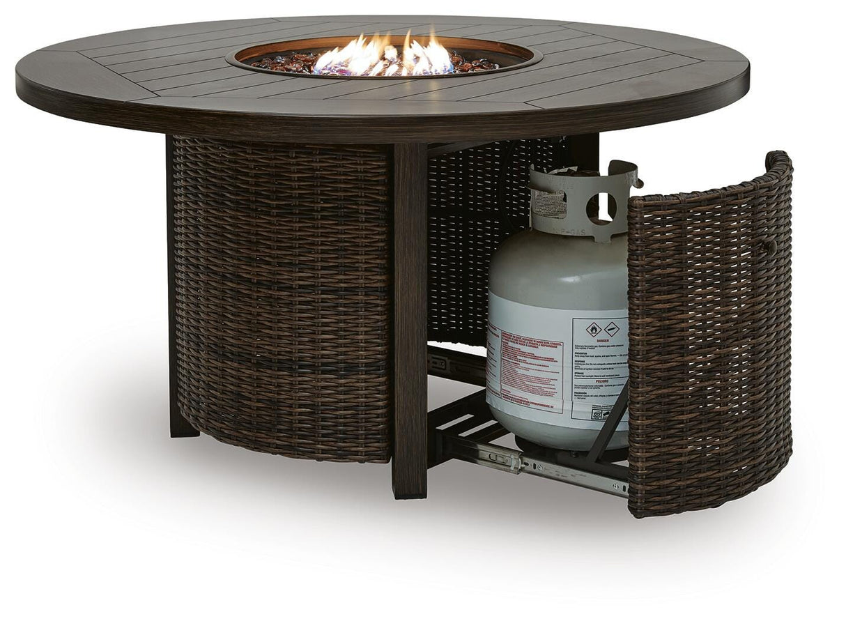 Monterey Point Outdoor Fire Pit Table