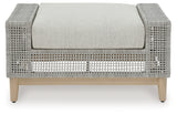 Seton Creek Outdoor Ottoman with Cushion