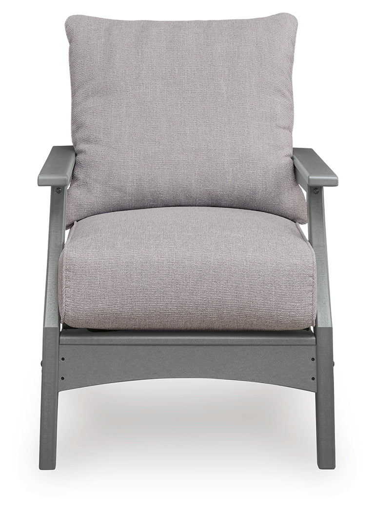 Cove Beach Outdoor Lounge Chair with Cushion