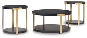 Black/Brass Finish