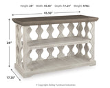 Havalance Sofa/Console Table