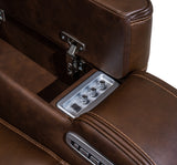 Knightington Power Reclining Loveseat with Audio Seating