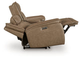 Glencroft Power Reclining Loveseat with Console