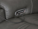 5Z - Pittson 2-Piece Power Reclining Sectional Loveseat