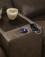 ModZ 6-Piece Power Reclining Sectional with Audio Console