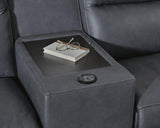 ModZ 7-Piece Power Reclining Sectional with Audio Consoles