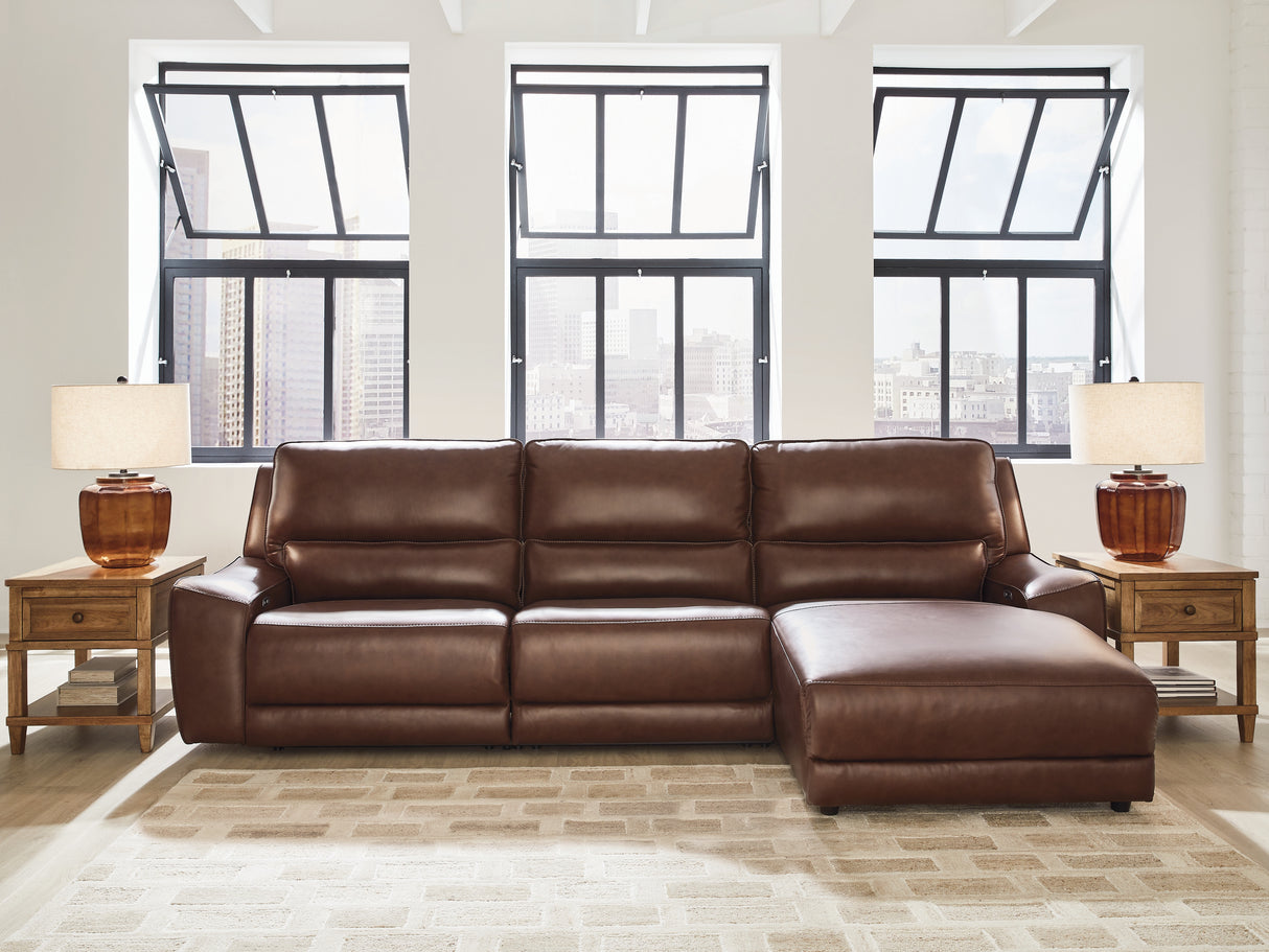 DeepWakes 3-Piece Reclining Sofa Chaise